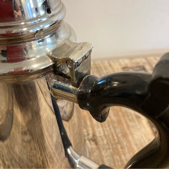 Silver Plate Café au Lait Pot / Teapot Holland Kirk International - Picture 6 of 15